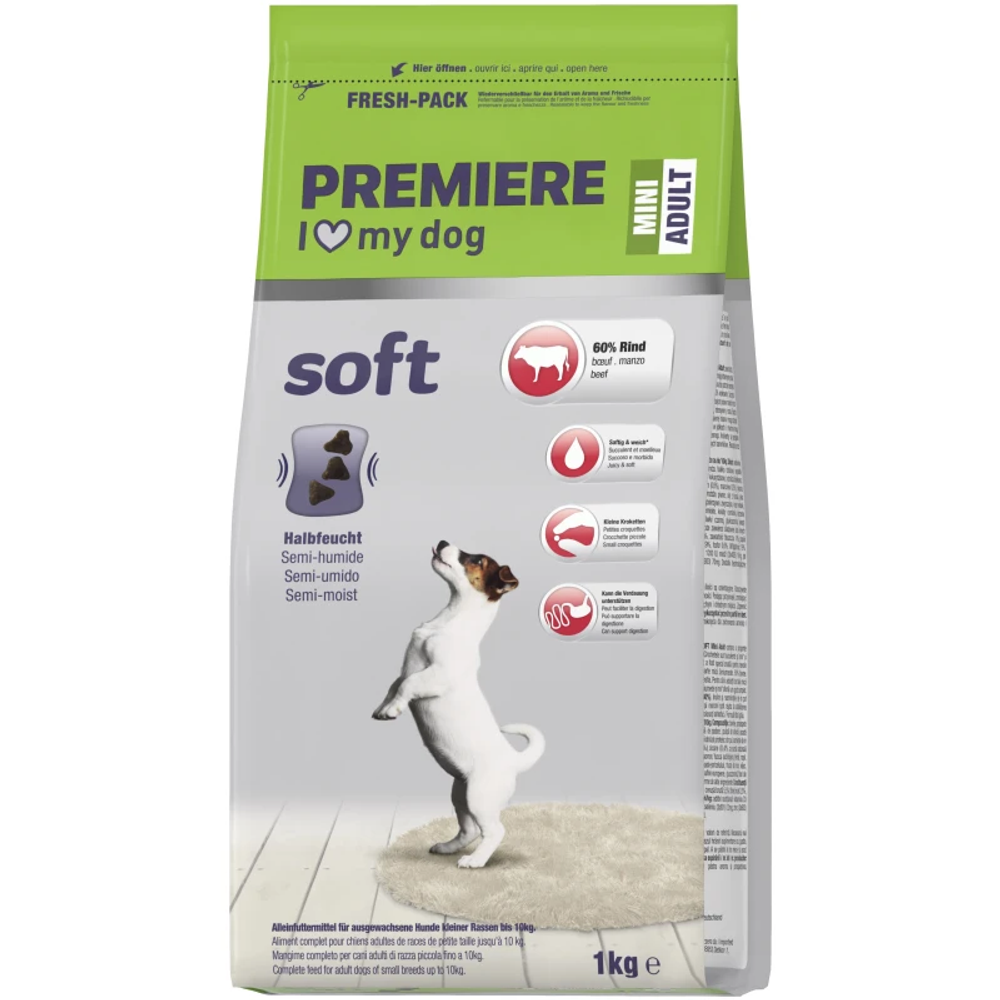 Premiere Soft Mini Adult piletina 1 kg slika 1