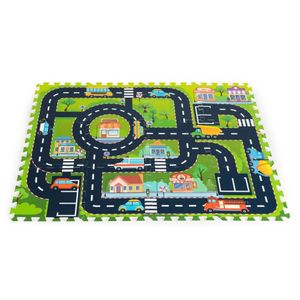 Ecotoys Podloga Za Igru Puzzle City 