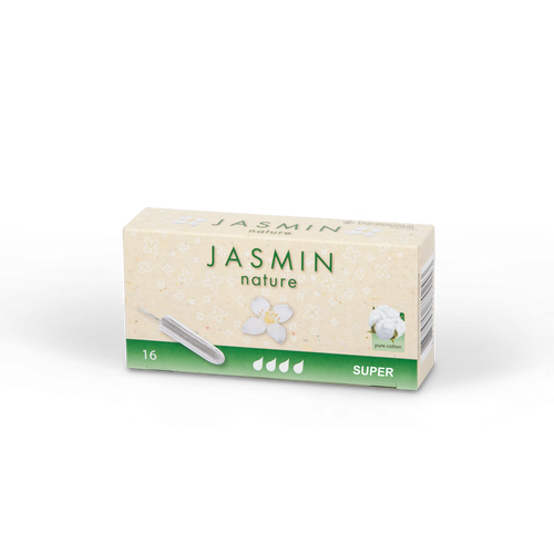 Jasmin Nature SUPER Pamučni higijenski tampon   16 kom  slika 1