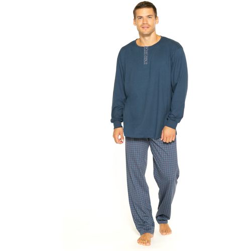 Muška pidžama dugih rukava s gumbima slika 7