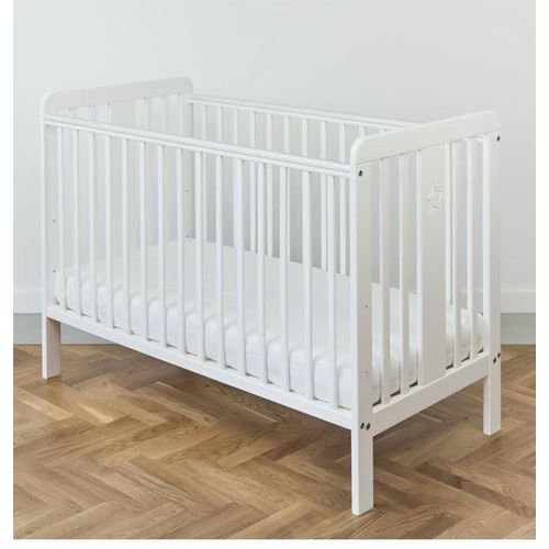 Woodies krevetić Star Cot - White  slika 4