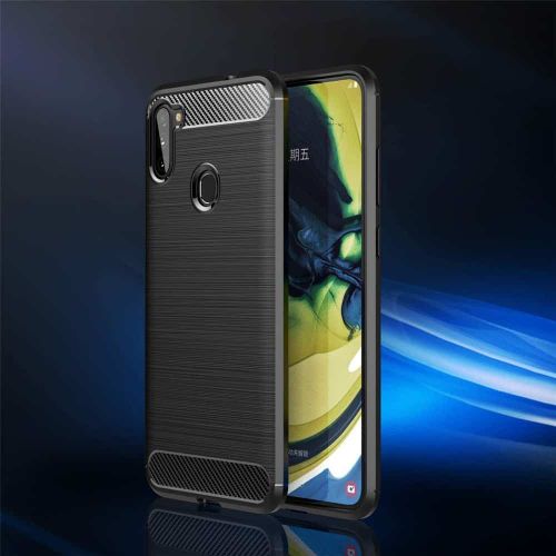 Carbon case fleksibilna maskica za Samsung Galaxy A11 / M11 slika 4