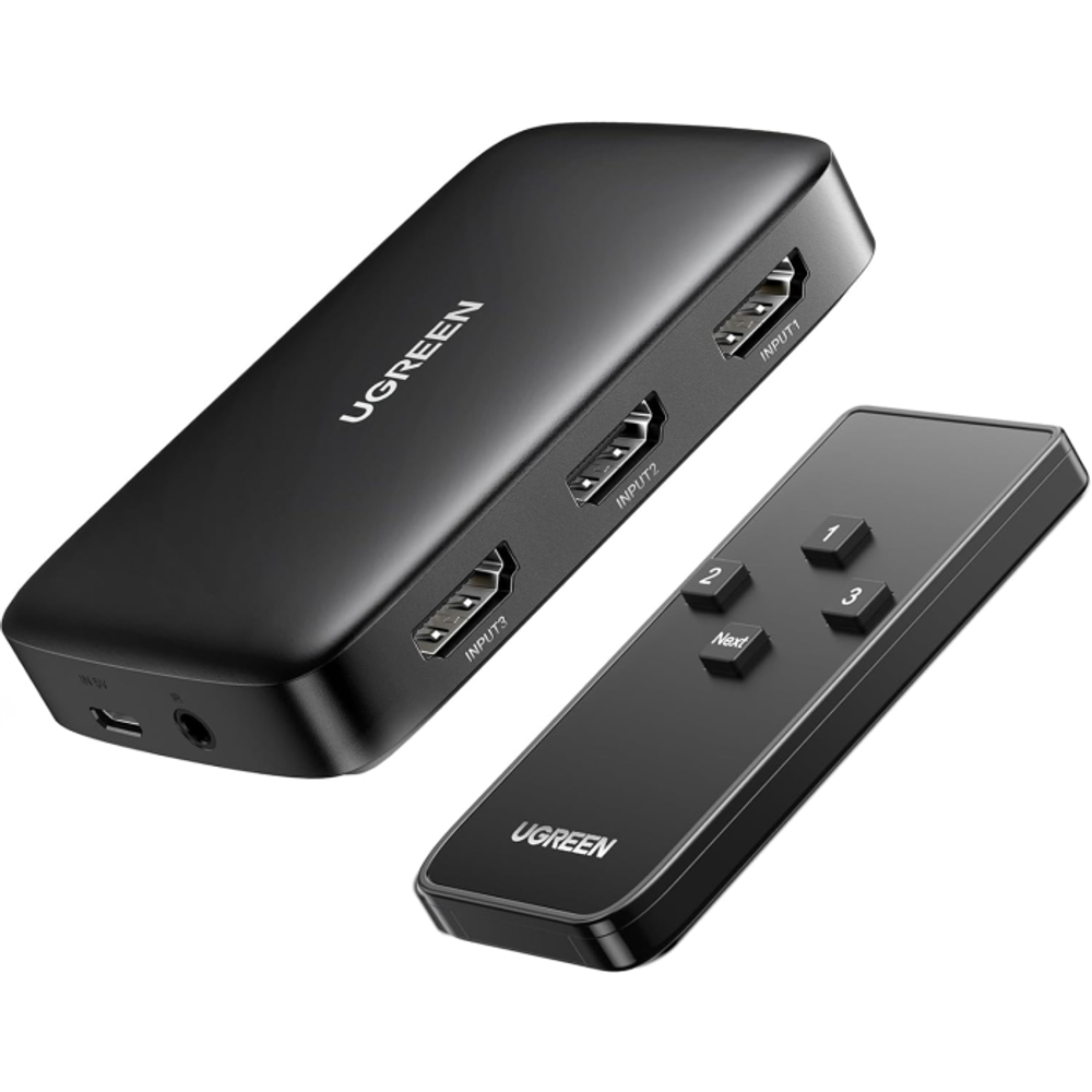 Ugreen HDMI stikalo 3x1 4K@30Hz slika 1