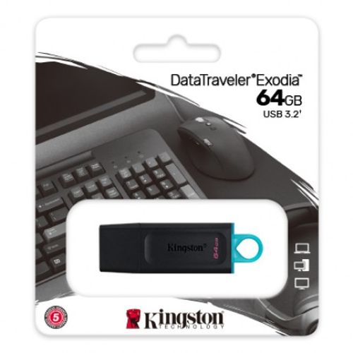 Kingston USB Memorija Exodia 64GB USB 3.2 slika 3