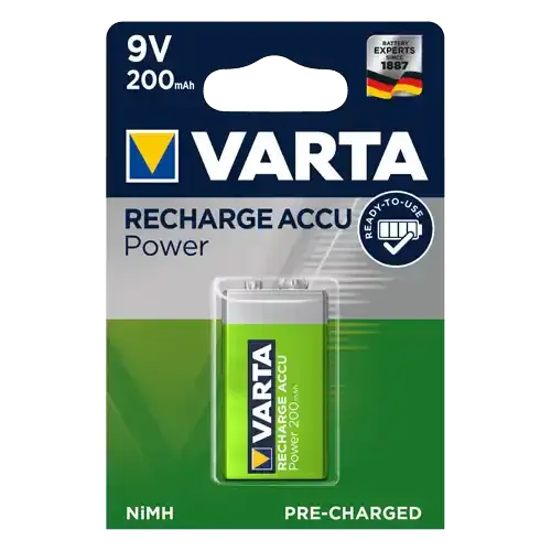 Varta 9V 200mAh Punjiva baterija  slika 1