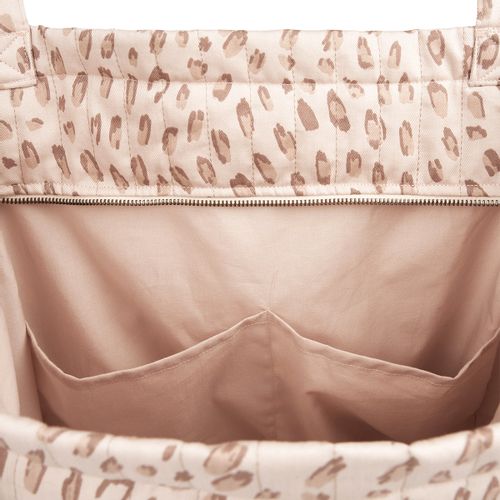 Nobodinoz Hyde Park Tote Torba Leonie Latte slika 4