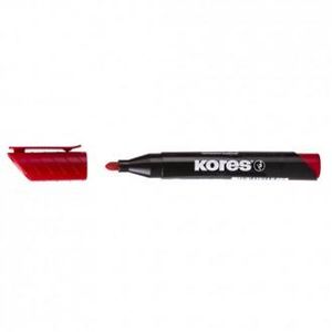 Flomaster Kores, permanent marker, 2093, 1-3 mm, crveni