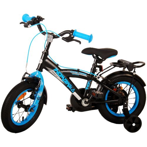 Volare dječji bicikl Thombike 12" s dvije ručne kočnice crno-plavi slika 14