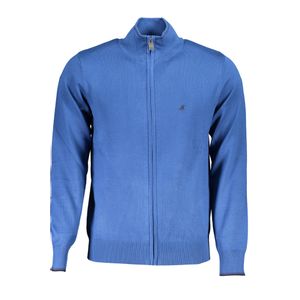 US GRAND POLO CARDIGAN MEN'S BLUE