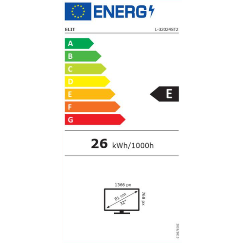 Elit televizor LED L-32024ST2, HD Ready slika 2