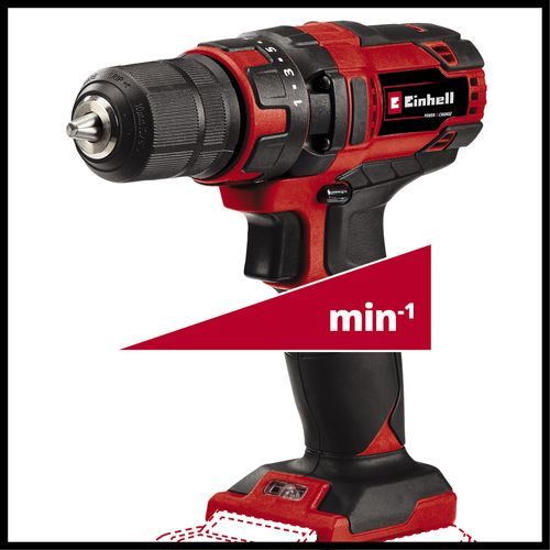 EINHELL Classic akumulatorska bušilica Power X-Change TC-CD 18/35 Li - Solo slika 5