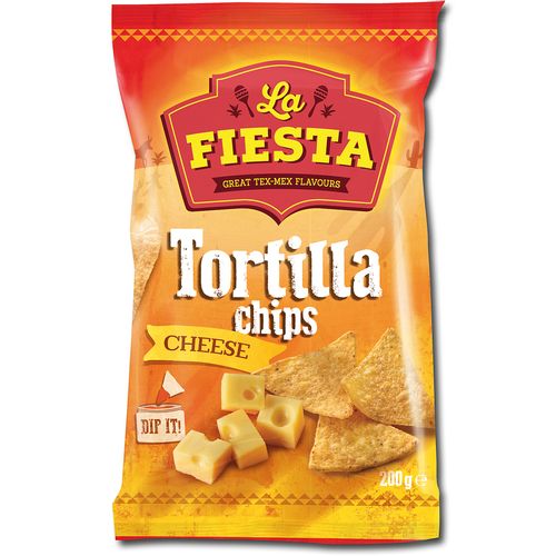 LA FIESTA cheese tortilla chips 200g slika 1