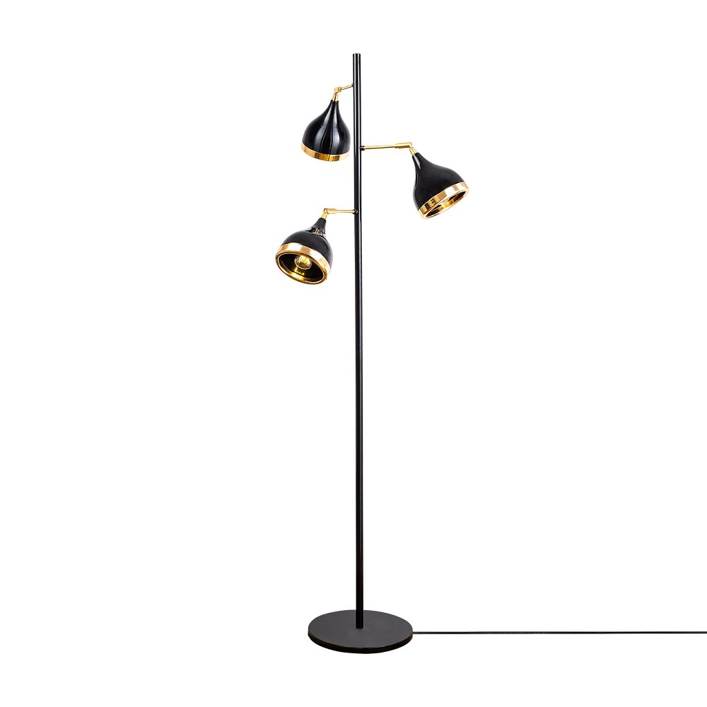 Stojeća Lampa Yıldo - 7022 Crno-Zlatna slika 3