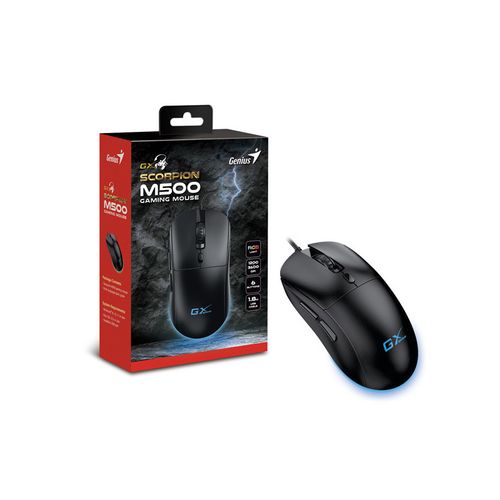 GENIUS Scorpion M500 USB Gaming crni miš slika 3