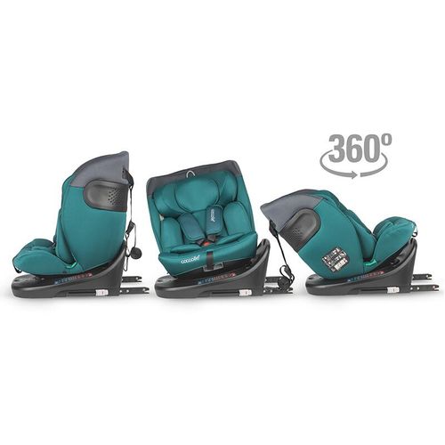 Coccolle® Autosjedalica Atira iSize 360° 40-150cm Isofix, Hydra Blue slika 7