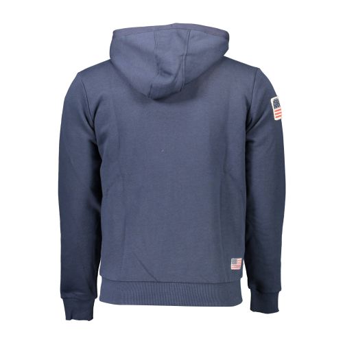 US POLO MEN'S BLUE SWEATSHIRT WITH ZIP slika 2