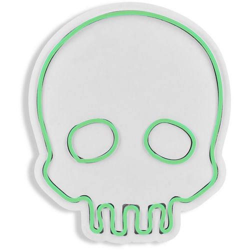 Wallity Ukrasna plastična LED rasvjeta, Skull - Green slika 16