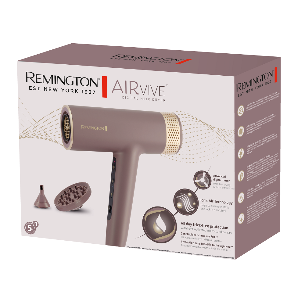 Remington AIRVIVE Digitalni fen za kosu EC8930E51, 1600 W slika 4