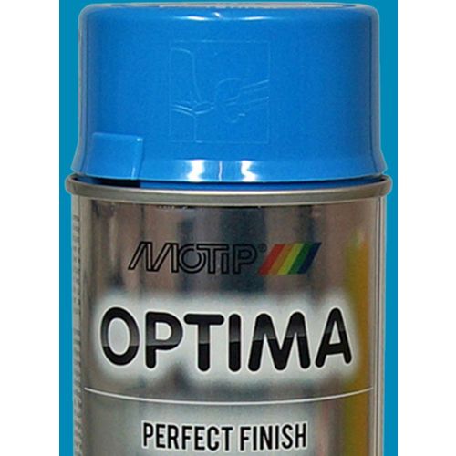 MOTIP Optima Akrilna boja u spreju RAL5012 svetlo plava 400 mL slika 1