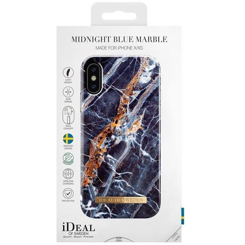 Maskica - iPhone X - Midnight Blue Marble - Fashion Case slika 2