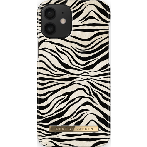 iDeal of Sweden Maskica - iPhone 12 mini - Zafari Zebra slika 1