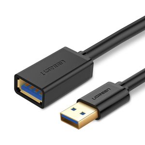 Ugreen produžni USB 3.0 kabel (M do Ž) crni 2m - u polietilenskoj vrećici