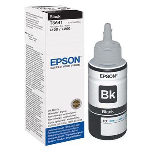 Tinta Epson CISS Crna T66414 za L100/110/200/210/220/300/310/355/365/386/382/455/565/550/486 slika 1