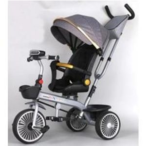 Baby Tricikl Lux sa tendom TS2741 Sivi