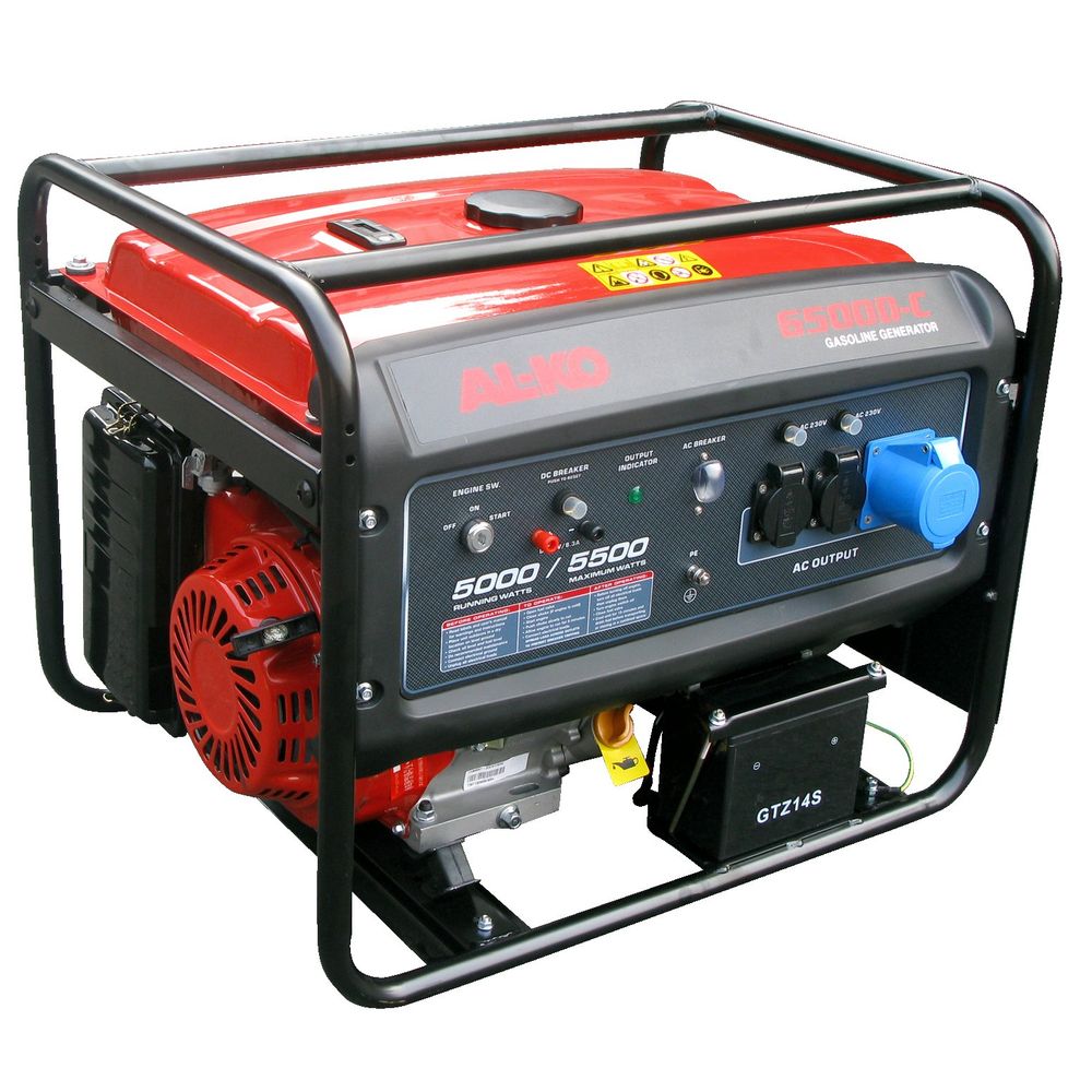 AL-KO agregat 6500 D-C,  5,5 kW na ključ slika 1