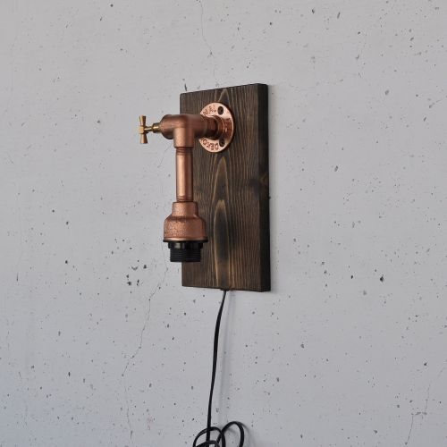 Pp174 Wooden
Rose Gold Wall Lamp slika 1