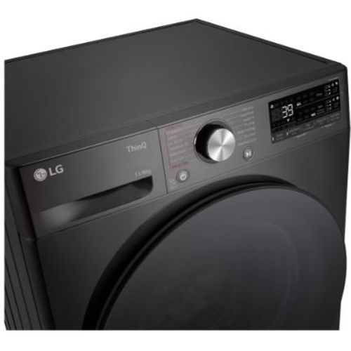 LG F4DR711S2BA Mašina za pranje i sušenje veša, 11/6 kg, 1400 rpm, TurboWash™360°, AI DD™ tehnologija, Dubina 56.5 cm, WiFi  slika 4