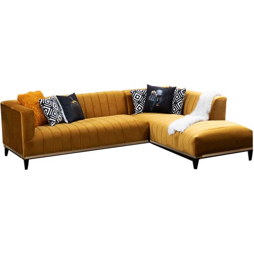 Atelier Del Sofa Kutna garnitura BELLINO, boja senfa, Bellino - Mustard slika 6