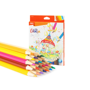 DELI Colorun EC130-24 drvene bojice, 24 komada