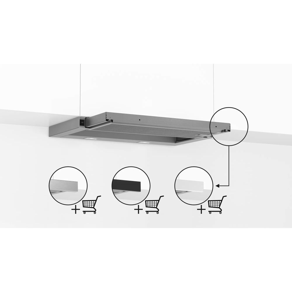 Bosch Napa DFL064W53 - Teleskopska Ugradbena Napa slika 2