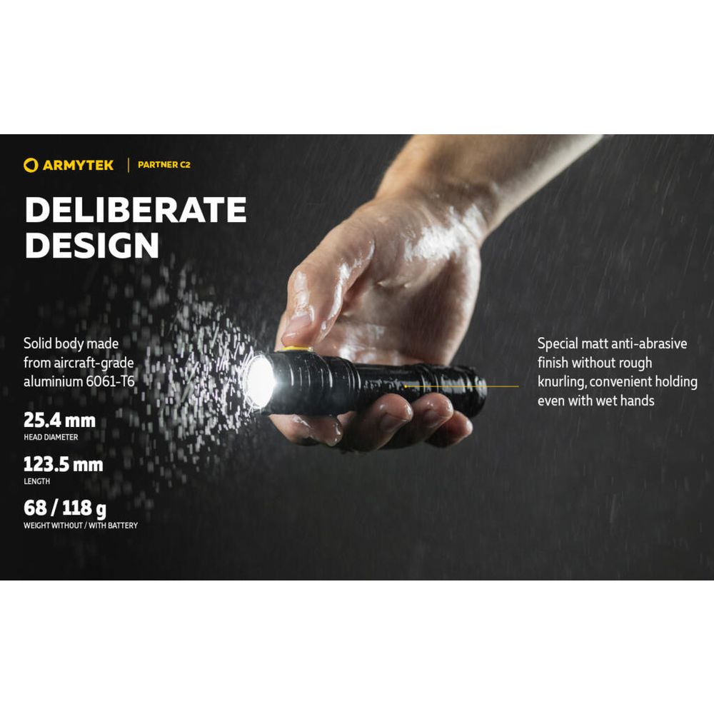 Armytek Baterijska lampa Partner C2 slika 18