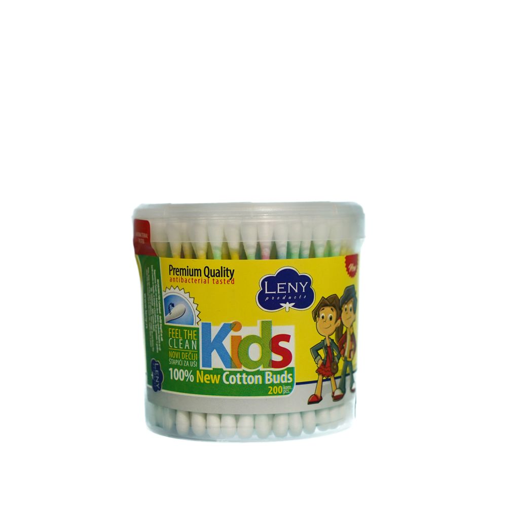 Leny higijenski štapići za uši Kids 200/1 slika 1