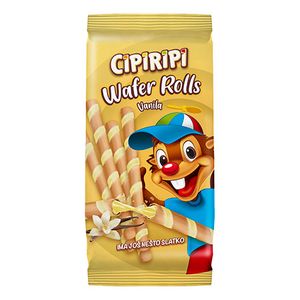 CIPIRIPI wafer rolls vanilla 150g