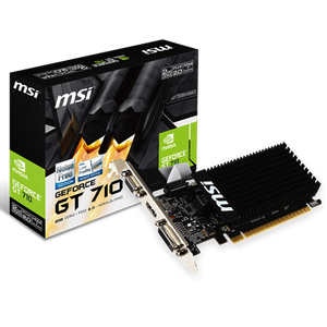 SVGA PCIE MSI GT 710 2GB 64bit GT 710 2GD3H LP