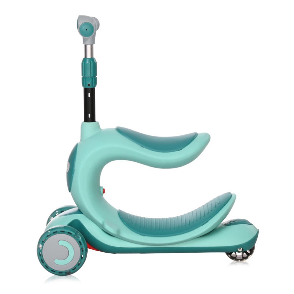 Lorelli Romobil sa svjetlećim točkovima Trio 2U1, Blue-Green slika 2
