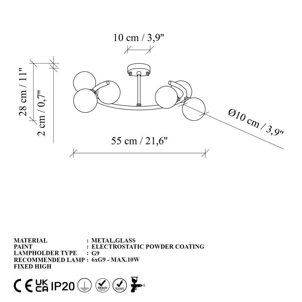 Luster Luminar – 14140 – crna boja slika 7