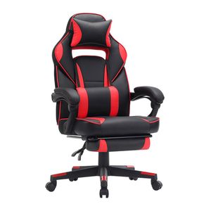 SONGMICS OBG73BRV1 Gaming stolica, crno-crvena