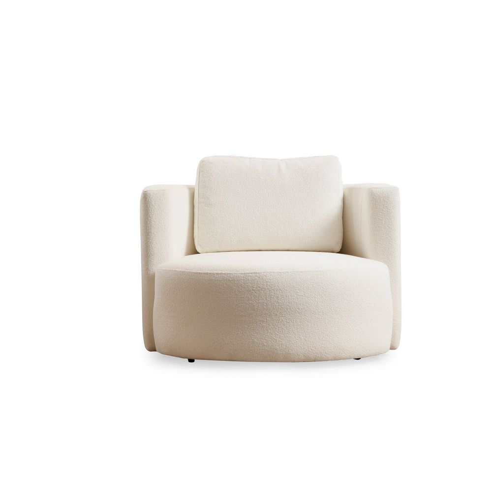 Asos Cream - Wing Cream Wing Fotelja slika 3