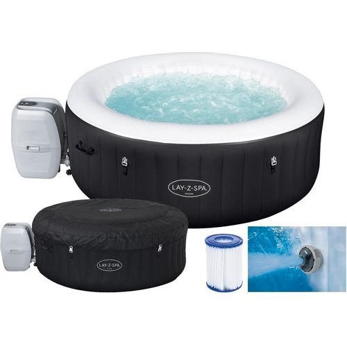 Masažni bazen-Jacuzzi na napuhavanje Bestway Lay-Z-Spa Miami 180*66cm - crni slika 1