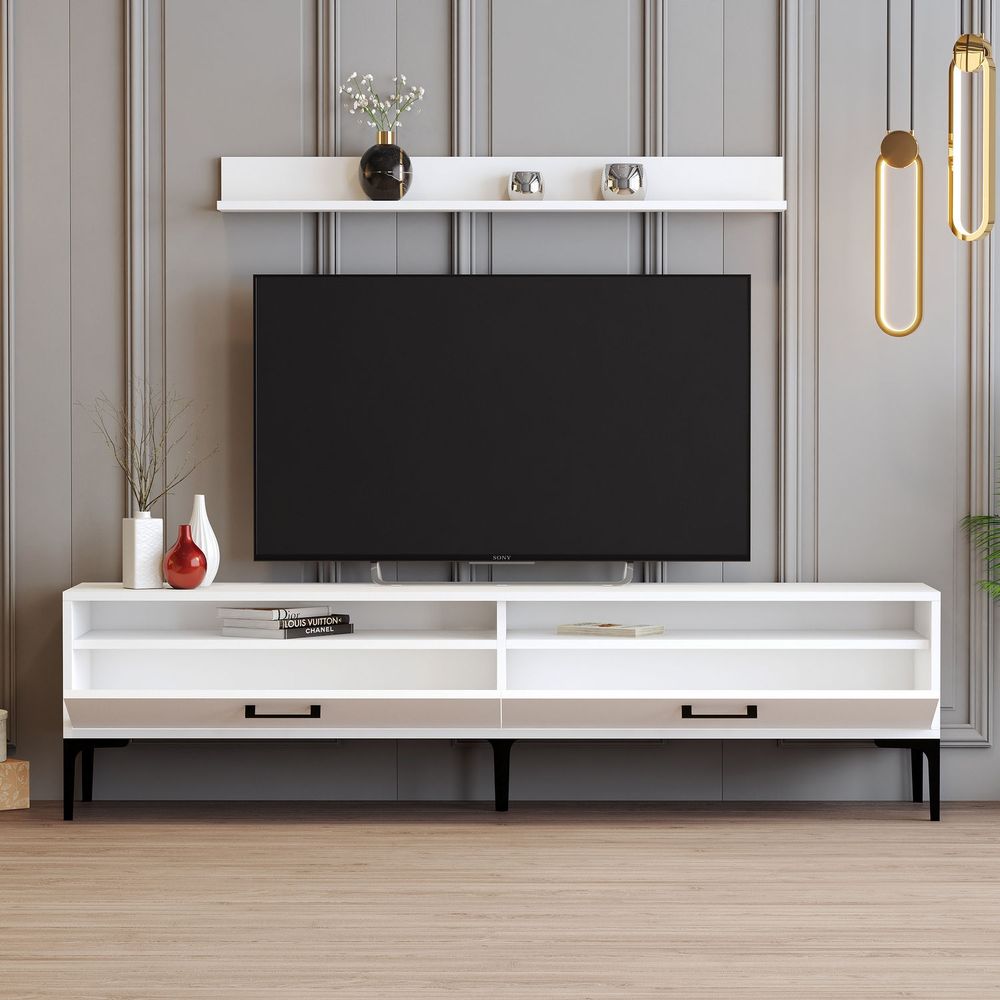 TV komoda Istanbul - bijela slika 3