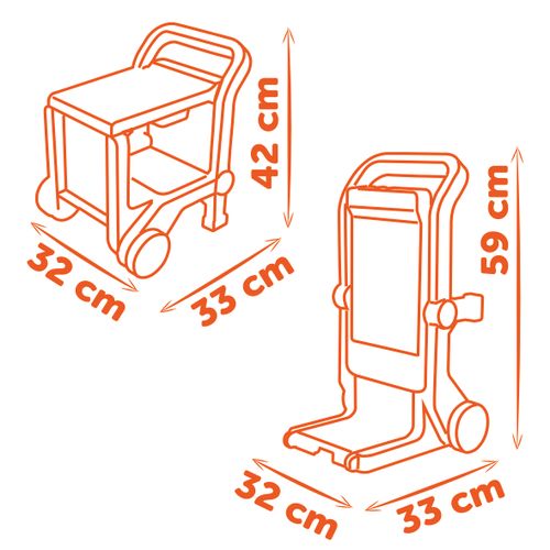 SMOBY Black&amp;Decker radionica na kotačima 360219 slika 7