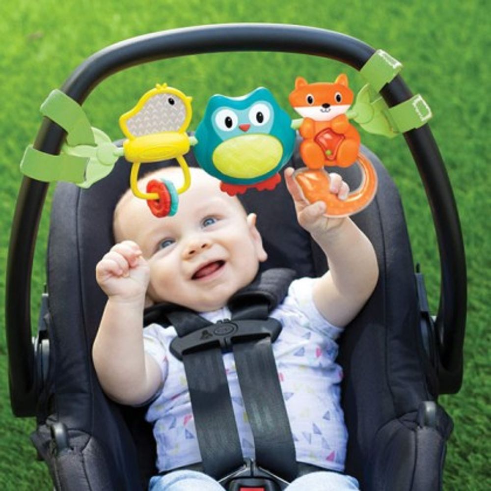 Infantino 216265 Muzička igračka za kolica Musical Travel Bar slika 2