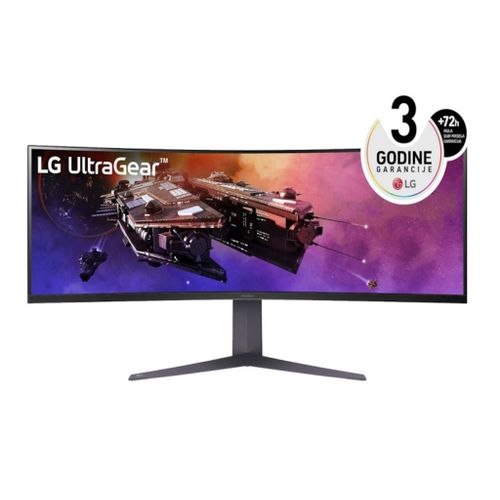 Monitor LG UltraGear 45GR75DC-B 45"/VA,zakriven,32:9/5120 x 1440/200Hz/1ms GtG/HDMIx2,DP,USB/freesyn slika 1