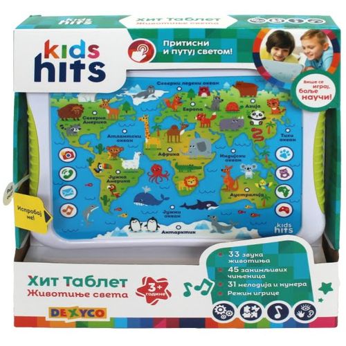 Kids Hits Hit Tablet Životinje svijeta slika 1