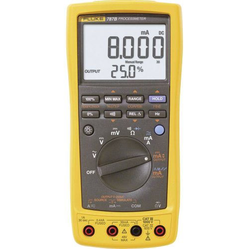 Fluke 787B ručni multimetar  digitalni proces strujnog izlaza CAT III 1000 V, CAT IV 600 V Zaslon (brojevi): 30000 slika 1