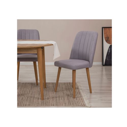 Vina 0701 - Atlantic Pine, Grey Atlantic Pine
Grey Extendable Dining Table & Chairs Set (3 Pieces) slika 2